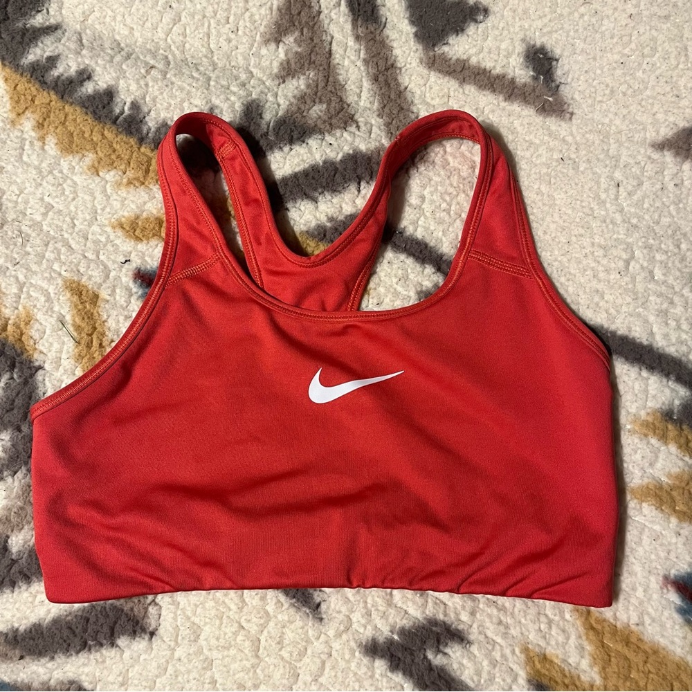 Nike Women's Bright Orange Sports Bra